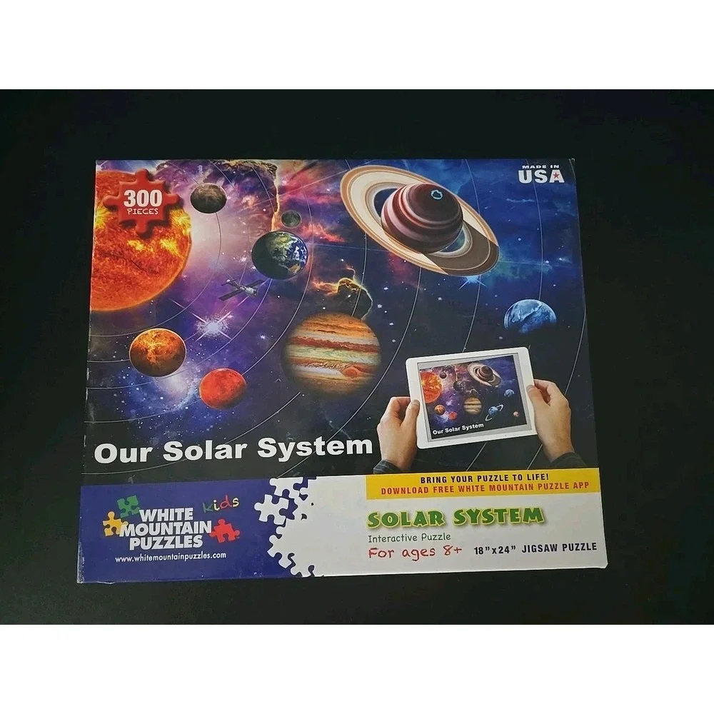 White‎ Mountain Solar System Jigsaw Puzzle 300 Pieces Item 1310A